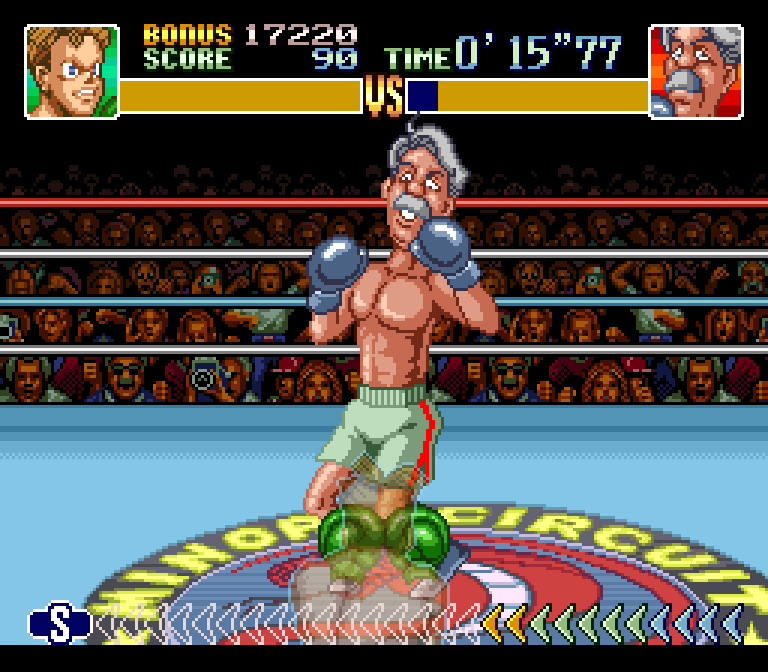 Trading punches with Gabby Jay